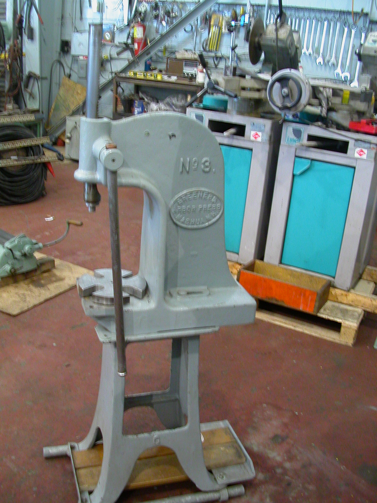 » 3 TON GREENERD ARBOR PRESS